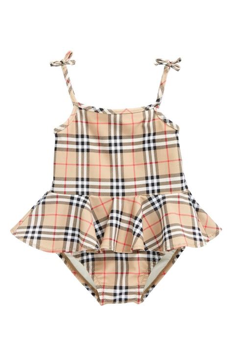 nordstrom burberry baby girl|burberry baby swimsuit.